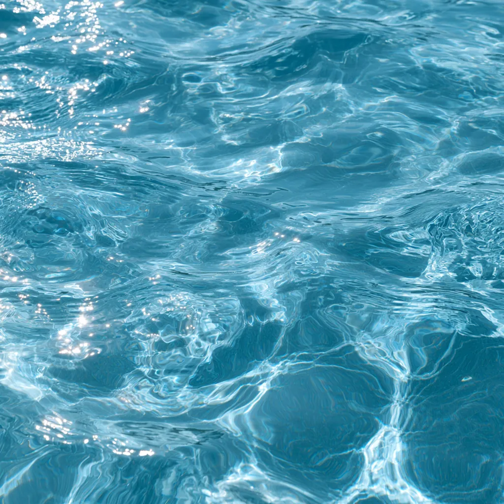 water texture photorealistic clear blue water surface gentle