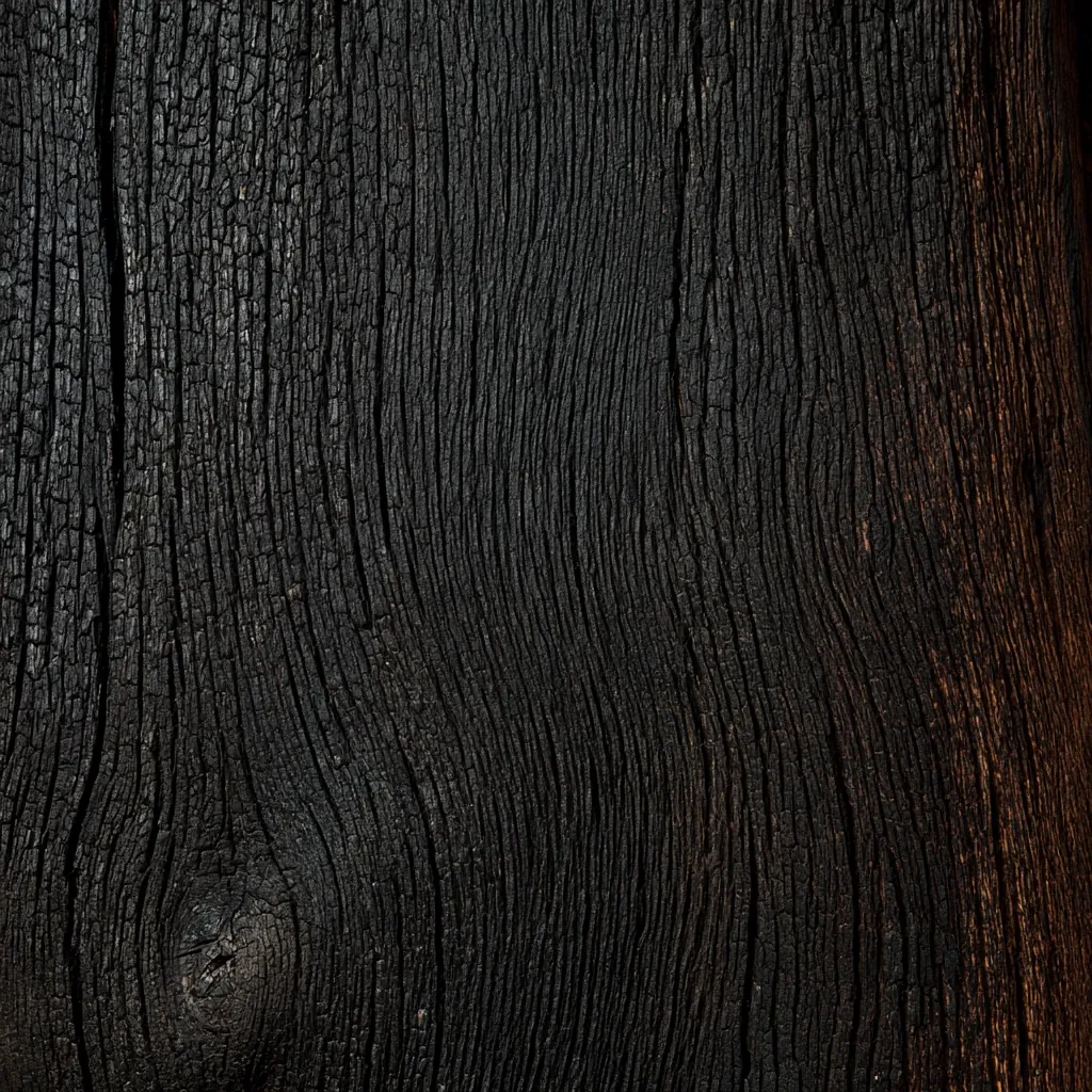 wood texture burnt wood surface dark charred grain tactile de